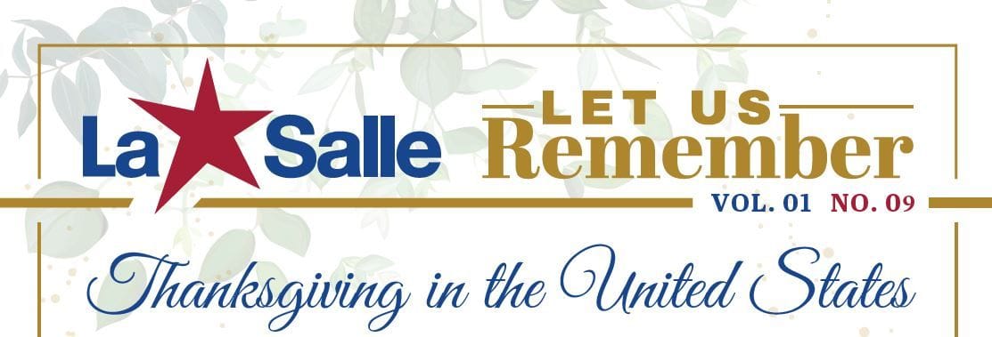 Resource: Let Us Remember - Thanksgiving Resource: Let Us Remember - Thanksgiving